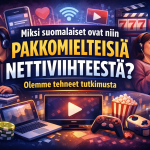Miksi suomalaiset ovat niin pakkomielteisiä nettiviihteestä? Olemme tehneet tutkimusta